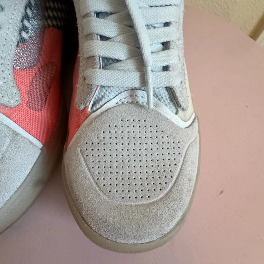Vans Evdnt Ultimate Waffle Light Gray and Blue Casual Sneakers Womens size 7